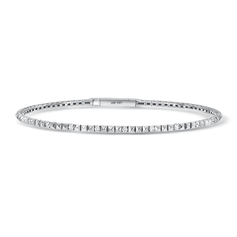 Large Diamond Studded Bracelet