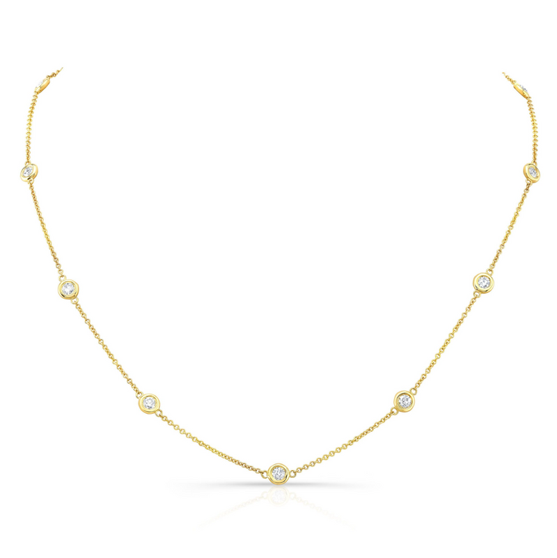 Roundabout Diamond Necklace